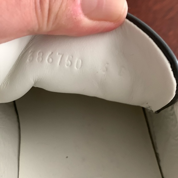 Authentic Gently worn Mens Gucci sneakers size 6 - Picture 9 of 16